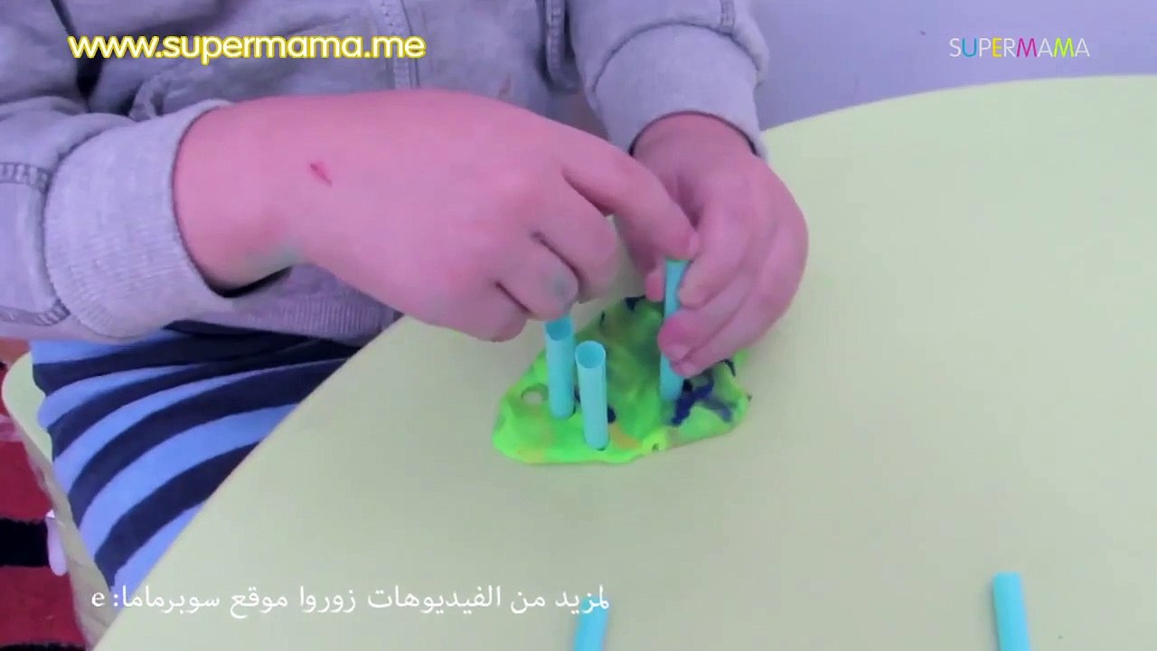 طريقة مسلية لتعليم طفلك كتابة الحروف باستخدام ا...