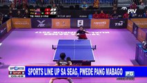 Sports line up sa SEAG, pwede pang mabago