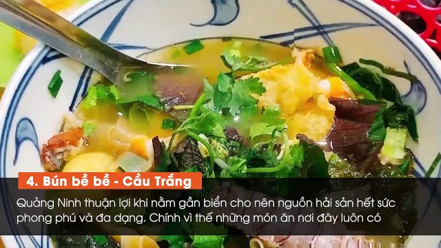 Điểm danh 7 món ngon đặc sản nức danh xứ mỏ Quảng Ninh