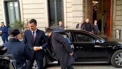 Sánchez llega al Congreso para el debate de los Presupuestos