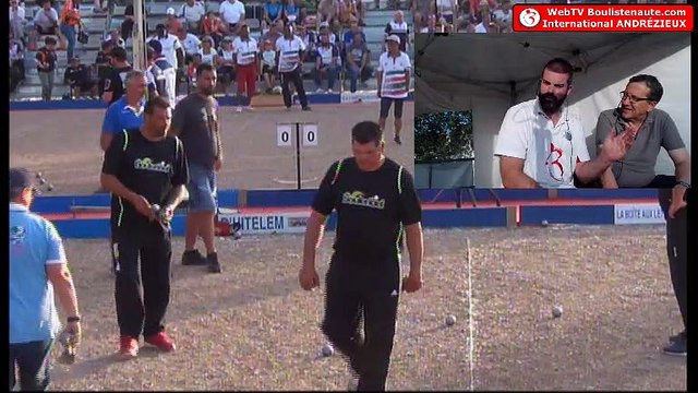 International à pétanque d'Andrézieux-Bouthéon 2018 : 16e MOLINS vs WINTERSTEIN