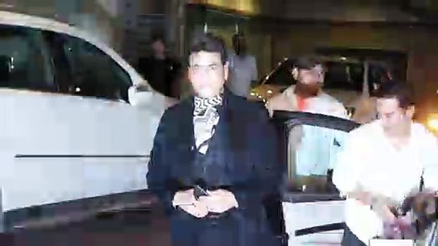 Karan Johar, Smriti Irani, Abhishek Bachchan at Ekta Kapoor's son's naming ceremony
