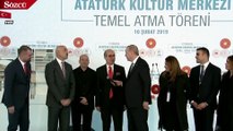 Temel atma töreninde mikrofon açık unutulunca