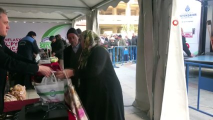 İstanbul’da tanzim satışında tonlarca sebze alındı