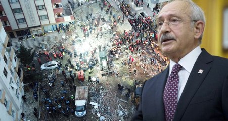 Son Dakika! Kartal'da Çöken Binayla İlgili Konuşan Kılıçdaroğlu: Sorumlusu Şu Anda Erzurum'un Başkanı
