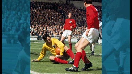 Gordon Banks, le gardien de but anglais champion du monde 1966