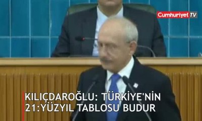 Kılıçdaroğlu: Türkiye'nin 21. yüzyıl tablosu budur!
