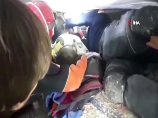 Küçük Tayyip'in Kurtarılma Anı Kamerada