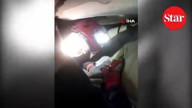 Küçük Tayyip’in göçük altından kurtarılma görüntüleri ortaya çıktı