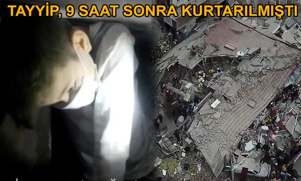 Küçük Tayyip'in göçük altından çıkarılma görüntüleri ortaya çıktı