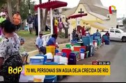 Moquegua: más de 70 mil personas sin agua potable por crecida de río Osmore