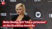 Bebe Rexha Enjoyed A Princess Moment At The Grammys