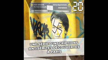 Une série d'inscriptions antisémites découvertes à Paris