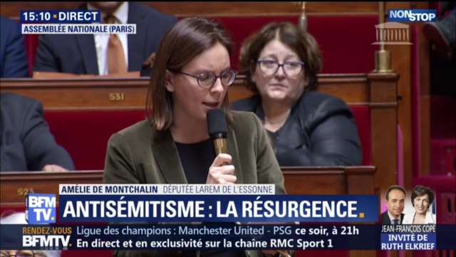 Amélie de Montchalin, députée LaREM sur les actes antisémites: Notre République est attaquée