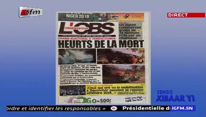 REPLAY - Revue de Presse - Pr : MAMADOU MOUHAMED NDIAYE - 12 Février 2019