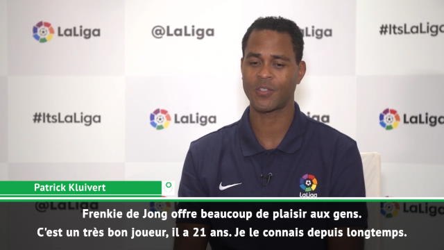 Transferts - Kluivert : ''Frenkie de Jong, un joueur parfait pour le Barça''