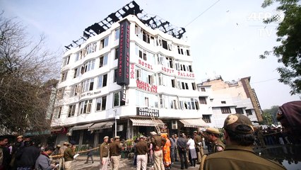 Más de una decena de muertos en incendio en un hotel de India