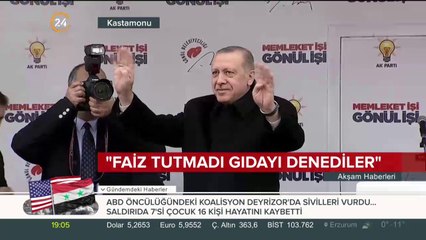 Başkan Erdoğan: Çöp, çukur, çamur CHP budur