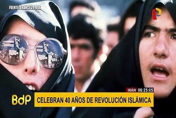 Irán: celebran 40 años de revolución islámica