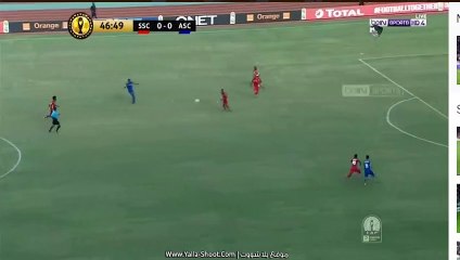 حسين الشحات ينفرد بالمرمى ويضيع هدف سهل فى مباراة الأهلى وسيمبا التنزانى اليوم