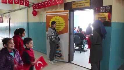 Şehit Polisin Adı Kütüphaneye Verildi