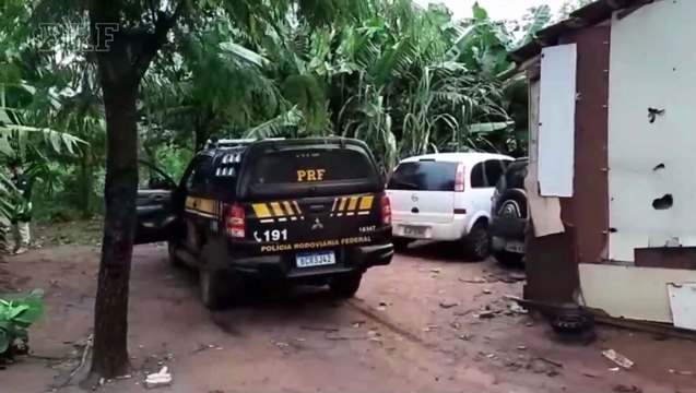 PRF estoura depósito de contrabandistas em aldeia indígena em Terra Roxa