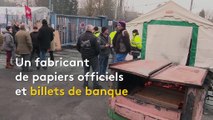 Vrai ou faux : des grévistes ont-ils brûlé du papier de billet de banque pour protester contre Israël ?