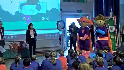 School Children celebrate the Welsh language!!