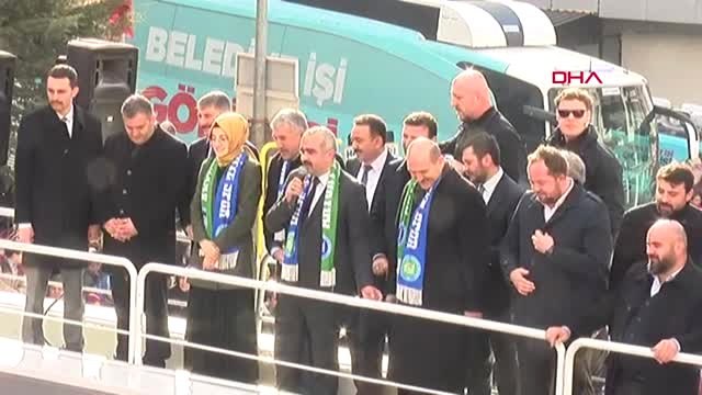 İçişleri Bakanı Soylu, Akyurt İlçelerinde Seçim Bürosu Açılışlarına Katıldı -2