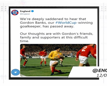 كرة قدم: دولي: عاش بطلاً ومات بطلاً- عن وفاة غوردون بانكس