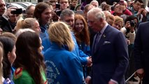 Prince Charles tours Albert Dock and Maritime Museum