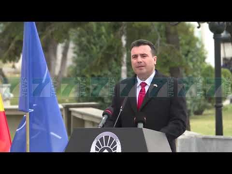 MAQEDONIA E VERIUT NGRE FLAMURIN E NATOS - News, Lajme - Kanali 7