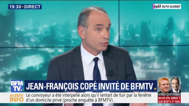 Jean-François Copé (LR) sur les violences dans les manifestations de gilets jaunes: C'est une menace directe pour la démocratie