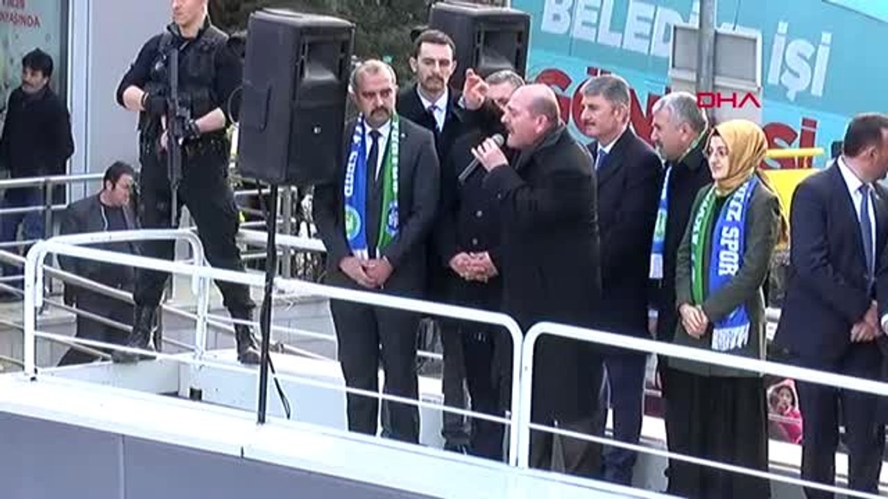 İçişleri Bakanı Soylu, Akyurt İlçelerinde Seçim Bürosu Açılışlarına Katıldı -6