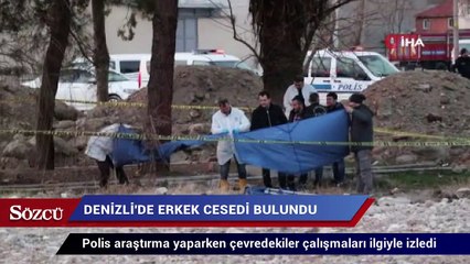 Скачать видео: Boş arazide kimliği belirsiz erkek cesedi bulundu