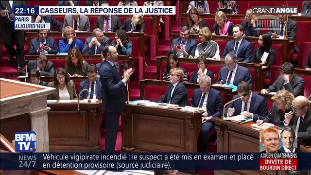 Casseurs, la réponse de la justice