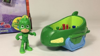 PJ Masks Gekko's Gekko Mobile Vehicle - Unboxing Demo Review Keith's Toy Box