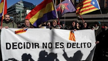 Διαδηλώσεις στη Μαδρίτη για τη δίκη των αυτονομιστών