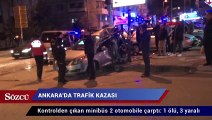 Ankara'da trafik kazası