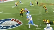 Matt Linehan converts fourth down after escaping potential sack