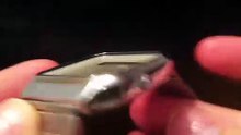 Une montre de 1984 avec un cadran tactile