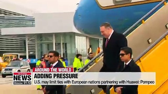 U.S. may limit ties with European nations partnering with Huawei: Pompeo