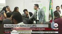 Reclasificaran delitos en CdMx