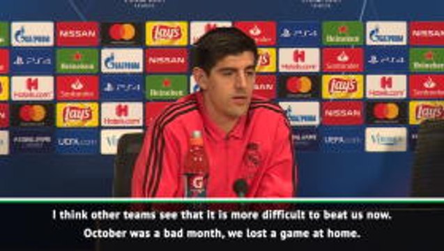 Real Madrid are continuing to improve - Courtois