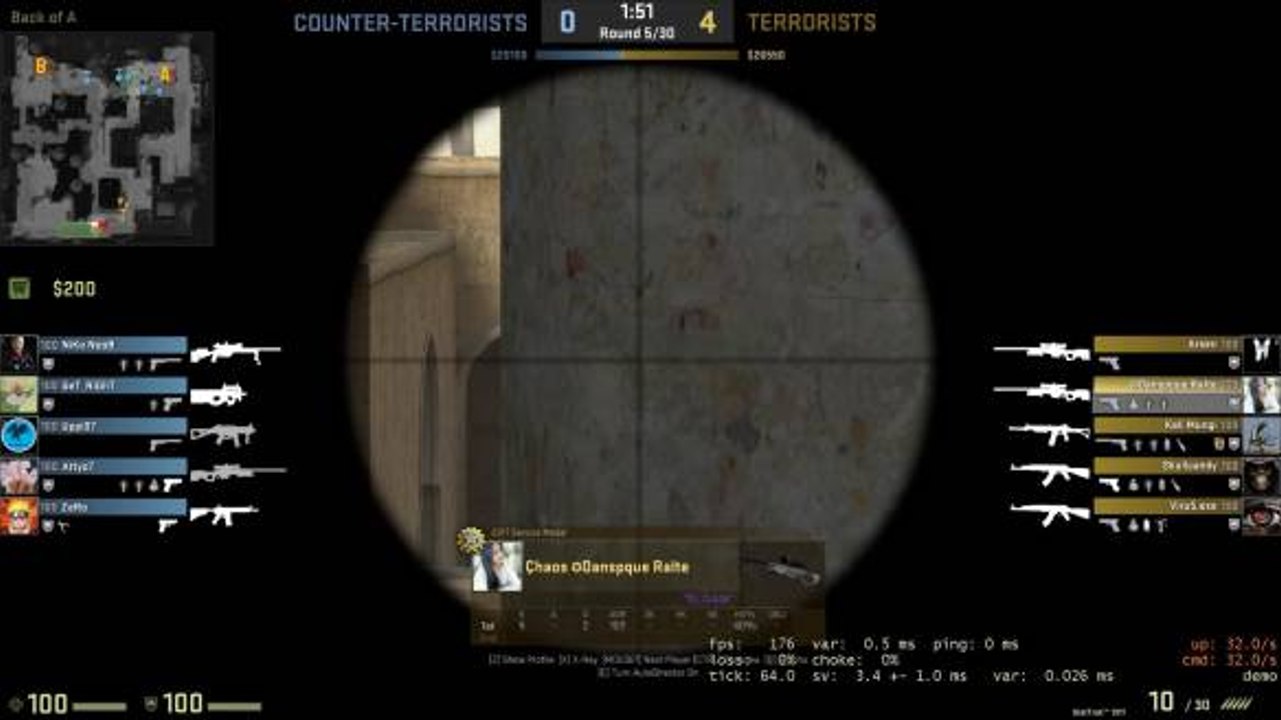 Chaos noob AWP Ace