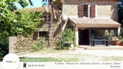 A vendre - Maison/villa - Boisseron (34160) - 14 pièces - 260m²