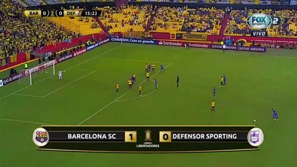 Barcelona vs Defensor Sporting 1-0 Goal & Highlights