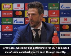 Télécharger la video: Roma deserved the win despite 'lucky' Porto goal - Di Francesco