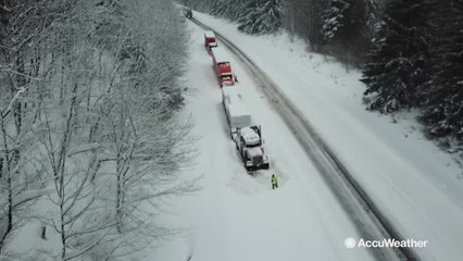 Snow called ‘otherworldly’ by those stranded in historic storm
