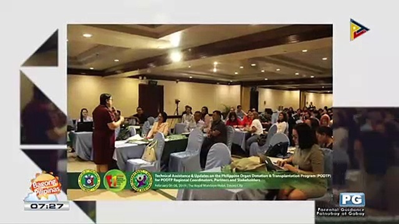 HEALTH IS WEALTH: Update sa implementasyon ng PHL Organ Donation & Transplantation Program